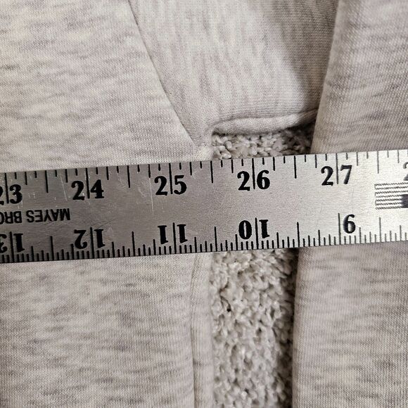 Tommy Hilfiger Denim Sweatshirt w/Side Tie Crop Pullover Women's Size XL - Picture 5 of 15